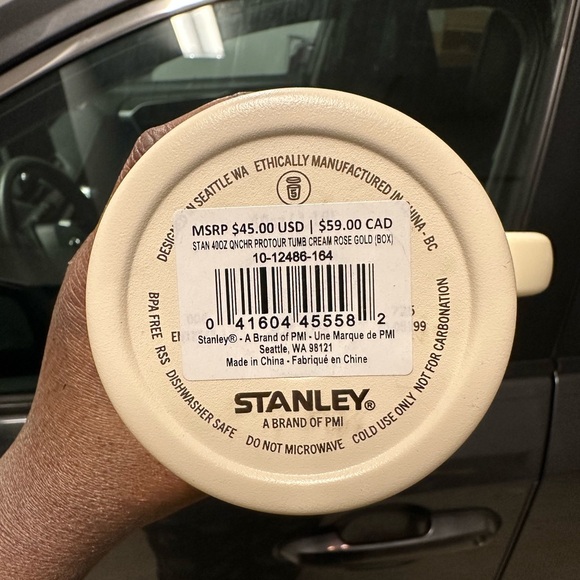 Stanley Cream Rose Gold Protour 40oz - Picture 13 of 13